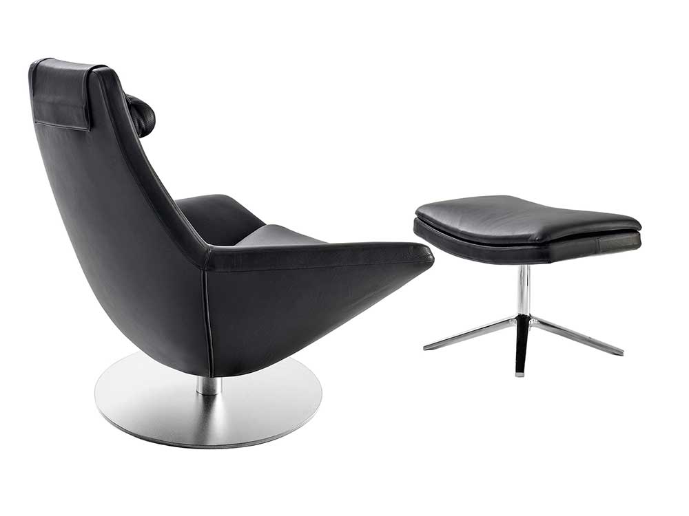 B&BItalia-metropolitan-fauteuil-leer-zwart-2