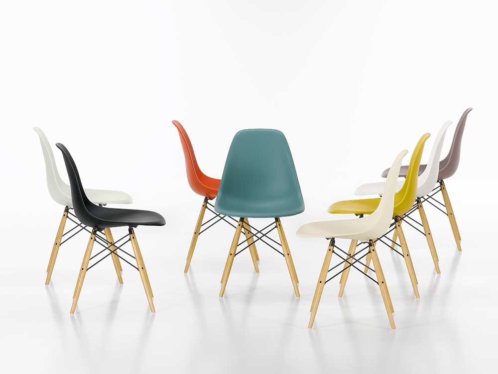gastheer Bengelen boom Vitra Eames Plastic Side Chair DSW | CILO Interieur